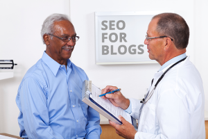 men at colonoscopy SEO for blogs