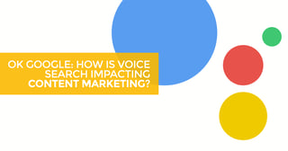 What is voice search 